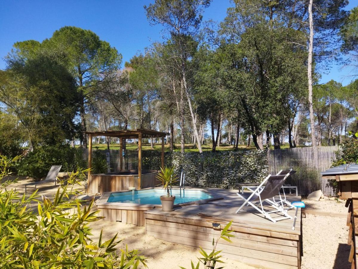 Maison 5 Personnes En Garrigue - Piscine-Spa Prive Langlade Εξωτερικό φωτογραφία