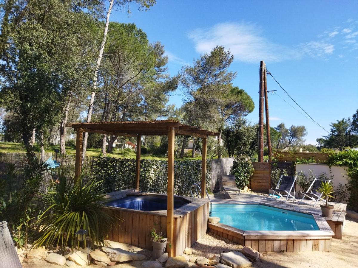 Maison 5 Personnes En Garrigue - Piscine-Spa Prive Langlade Εξωτερικό φωτογραφία