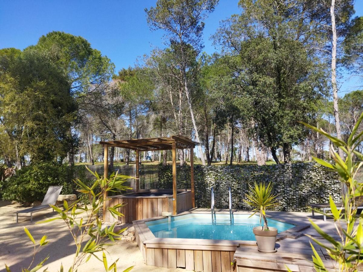 Maison 5 Personnes En Garrigue - Piscine-Spa Prive Langlade Εξωτερικό φωτογραφία